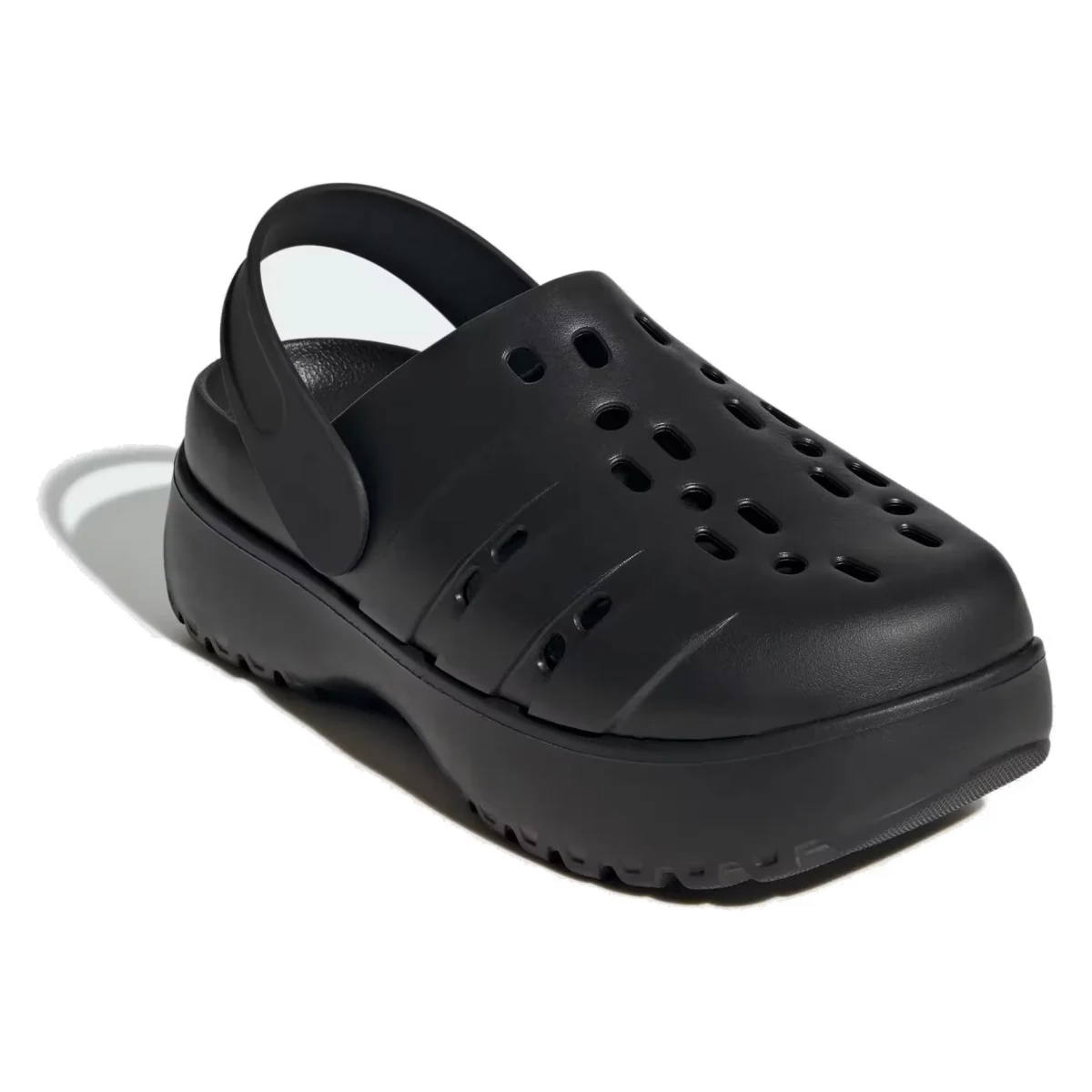 adidas Adilette Platform Clogs Core Black (Women's)