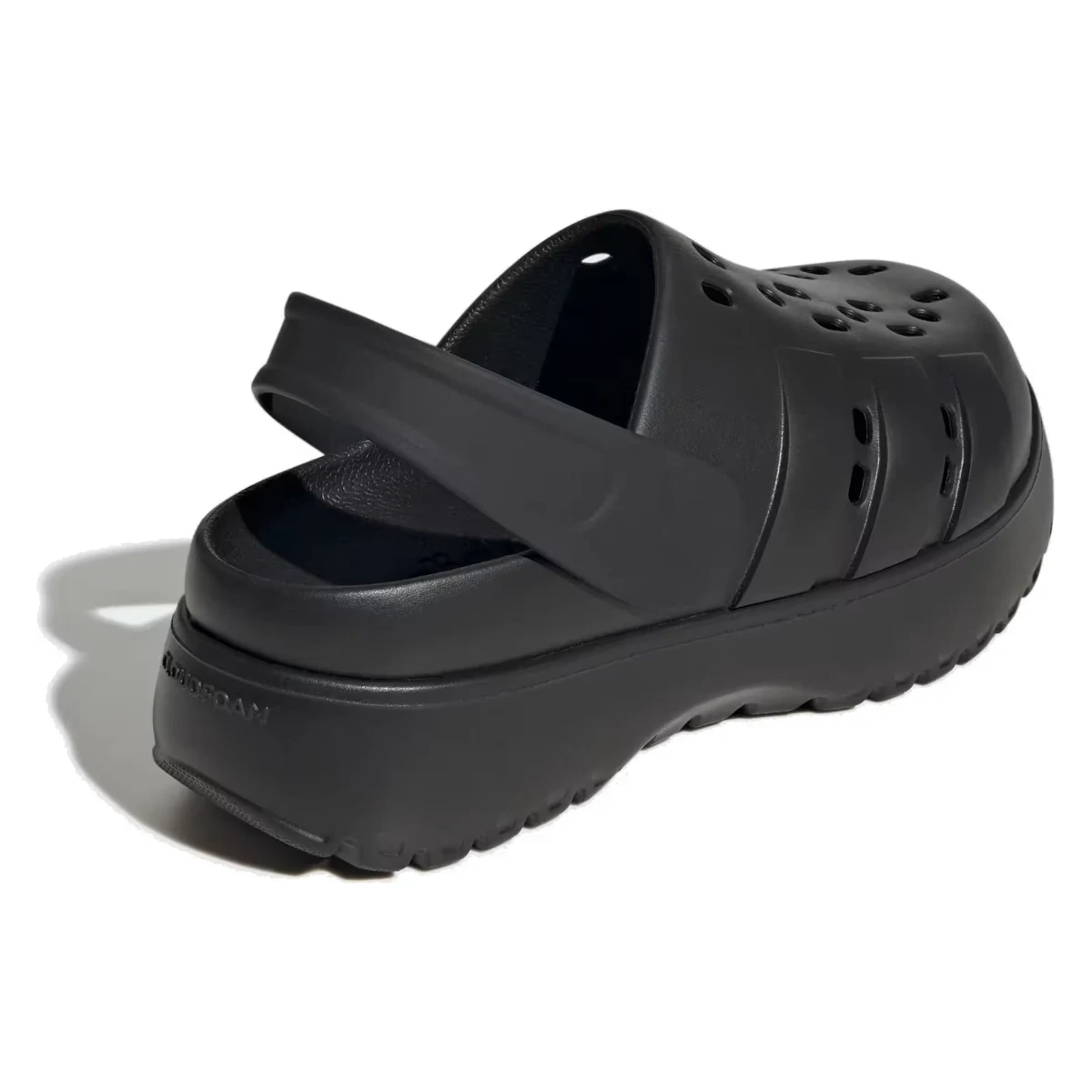 adidas Adilette Platform Clogs Core Black (Women's)