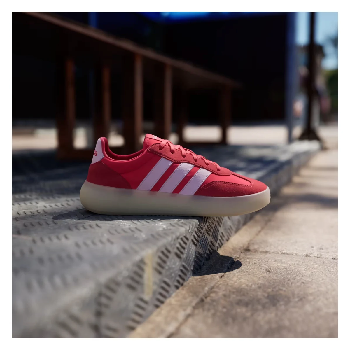adidas Barreda Decode Pure Ruby Semi Lucid Red Clear Pink (Women's)