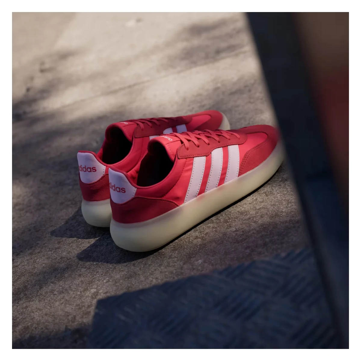 adidas Barreda Decode Pure Ruby Semi Lucid Red Clear Pink (Women's)