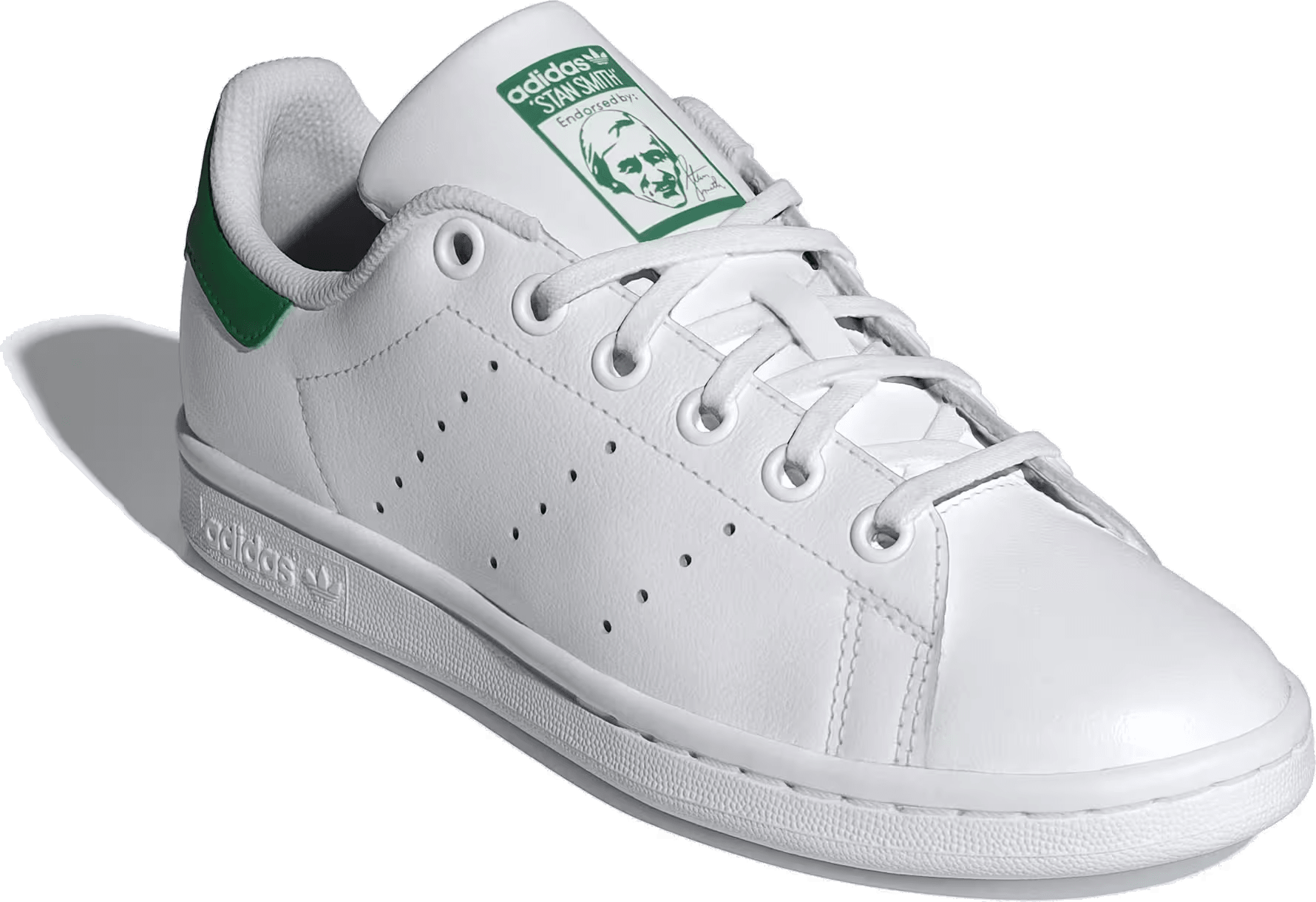 adidas Stan Smith Cloud White Green (GS)