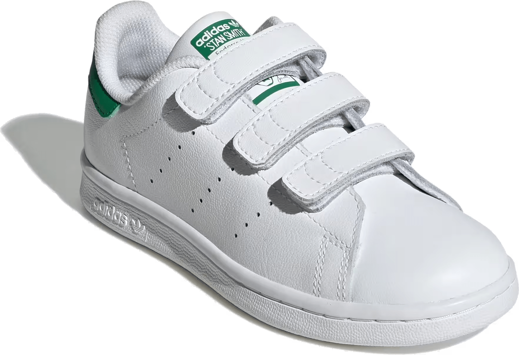 adidas Stan Smith Comfort Closure Cloud White Green (PS)