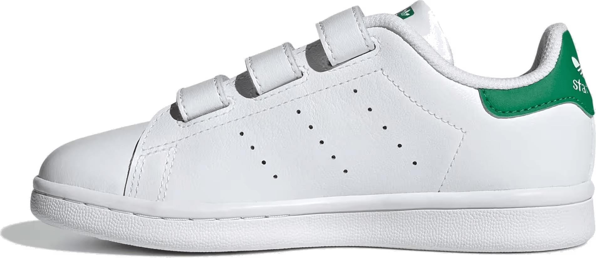 adidas Stan Smith Comfort Closure Cloud White Green (PS)