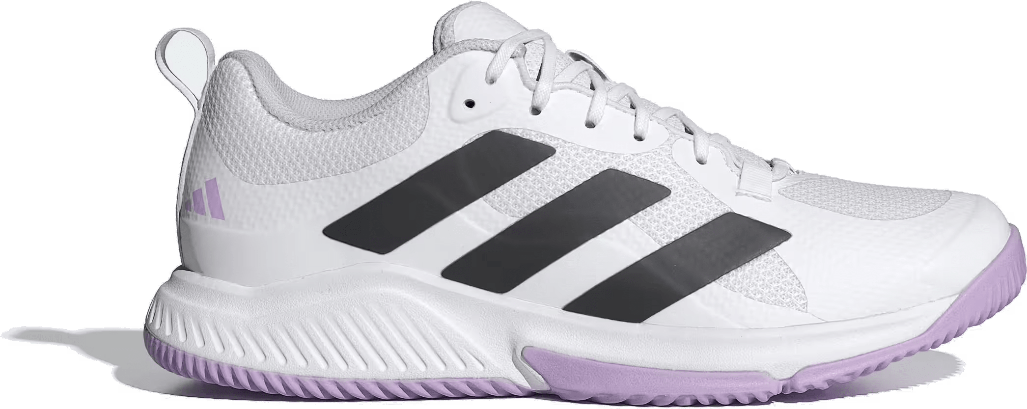adidas Court Team Bounce 2.0 Cloud White Core Black Powder Plum (Women's)