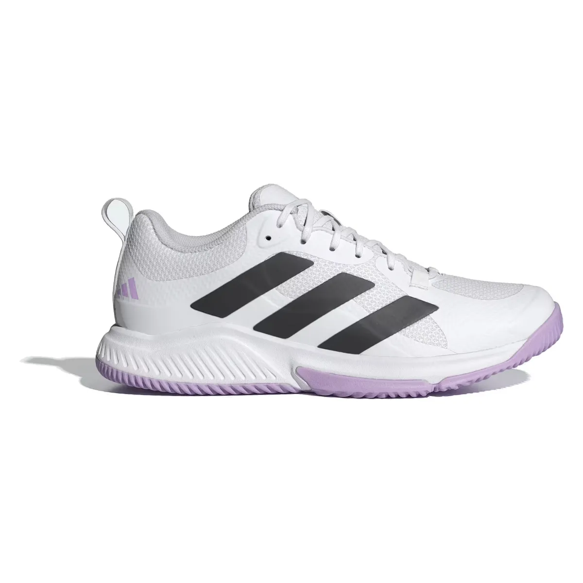 adidas Court Team Bounce 2.0 Cloud White Core Black Powder Plum (Women's)