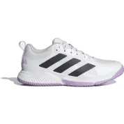 adidas Court Team Bounce 2.0 Cloud White Core Black Powder Plum (Women's)