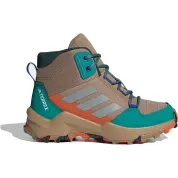 adidas Terrex AX4R Mid Cardboard Matte Silver Pure Teal (GS)