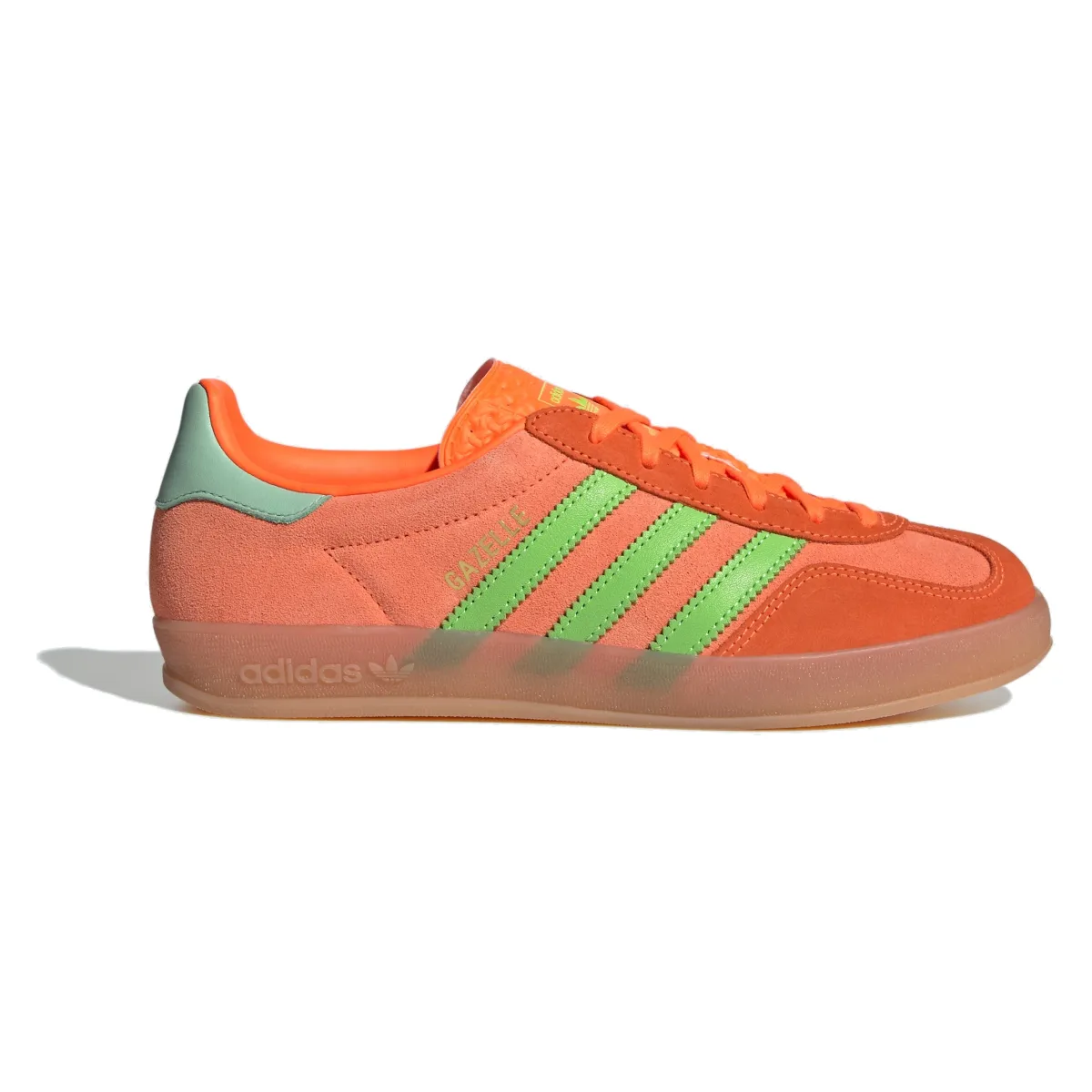 adidas Gazelle Indoor Solar Orange Solar Green (Women's)