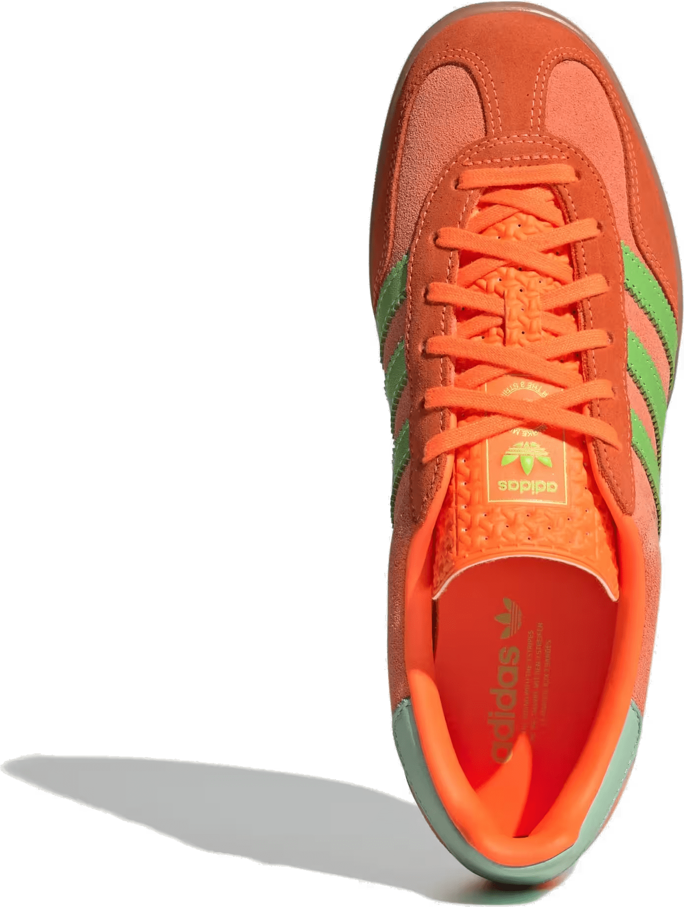 adidas Gazelle Indoor Solar Orange Solar Green (Women's)