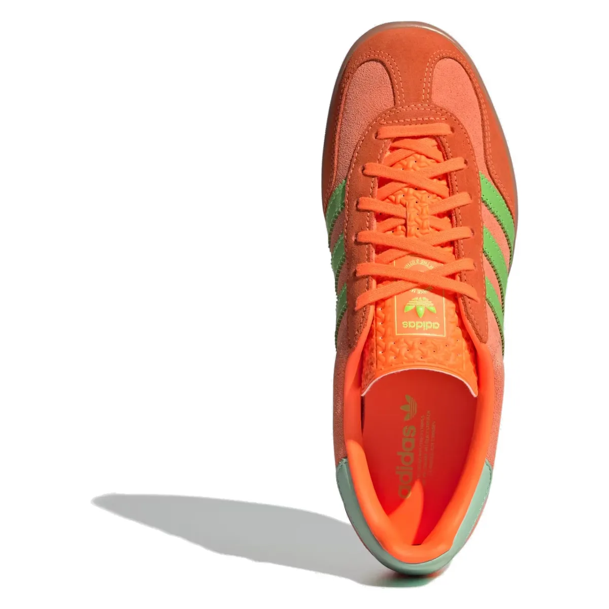 adidas Gazelle Indoor Solar Orange Solar Green (Women's)