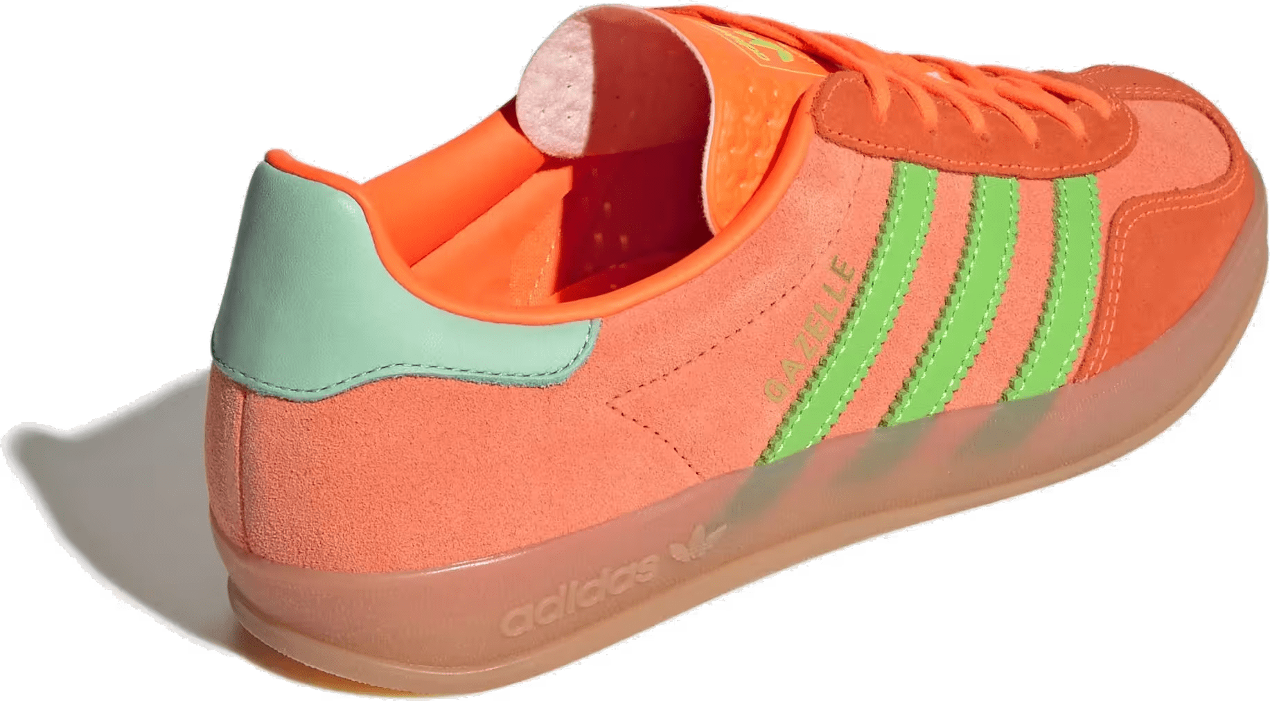 adidas Gazelle Indoor Solar Orange Solar Green (Women's)