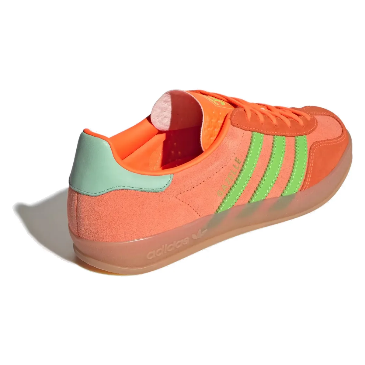 adidas Gazelle Indoor Solar Orange Solar Green (Women's)