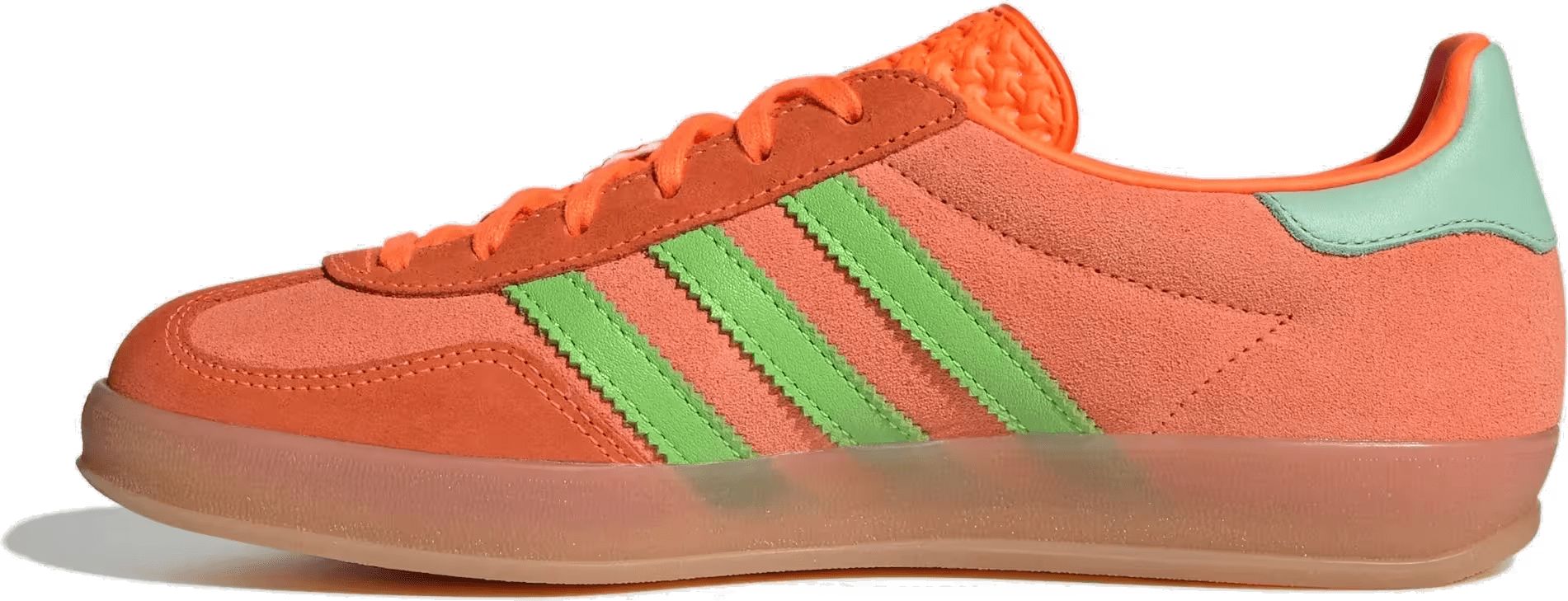 adidas Gazelle Indoor Solar Orange Solar Green (Women's)