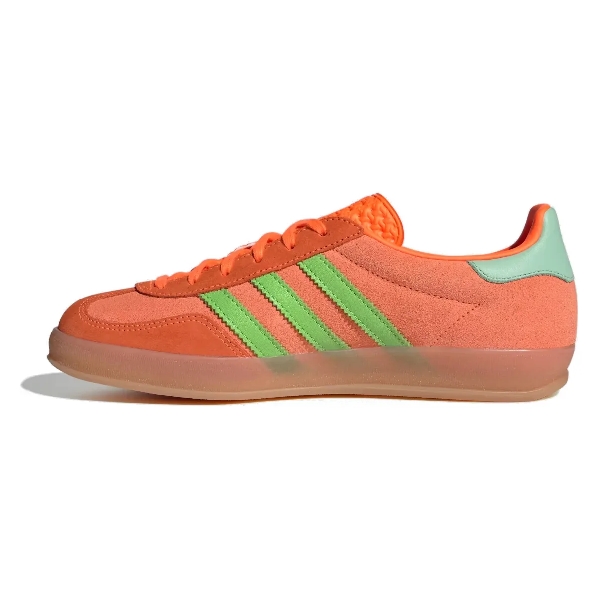 adidas Gazelle Indoor Solar Orange Solar Green (Women's)