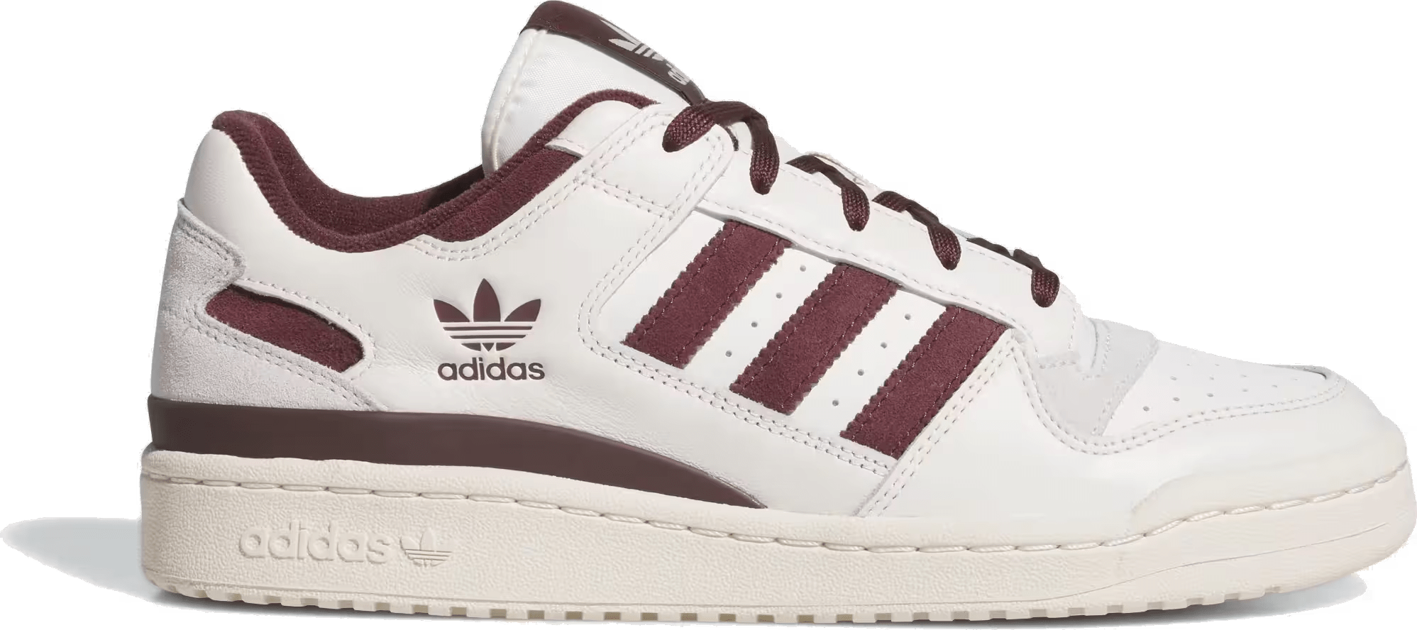 adidas Forum Low CL Cloud White Aurora Ruby Wonder White
