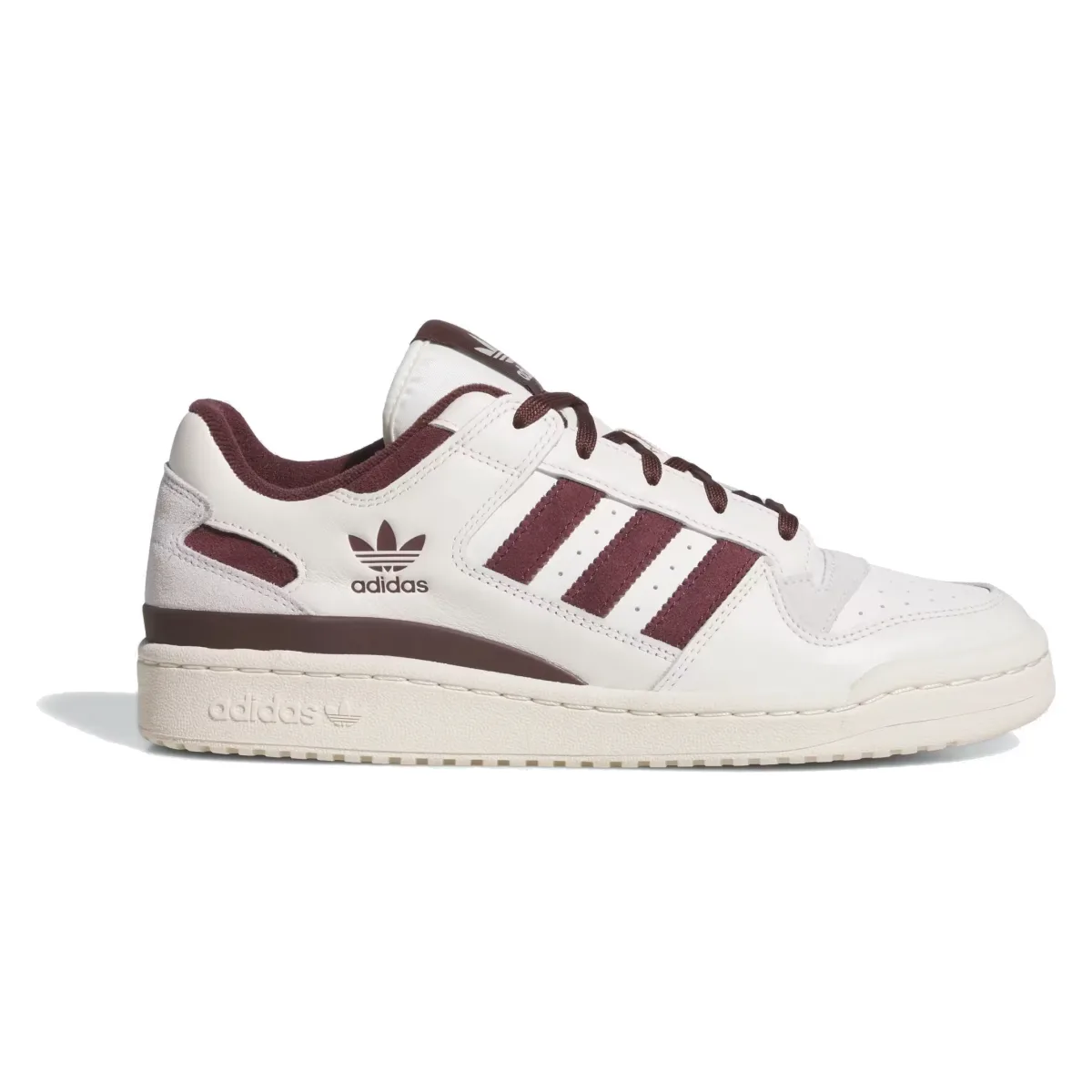 adidas Forum Low CL Cloud White Aurora Ruby Wonder White