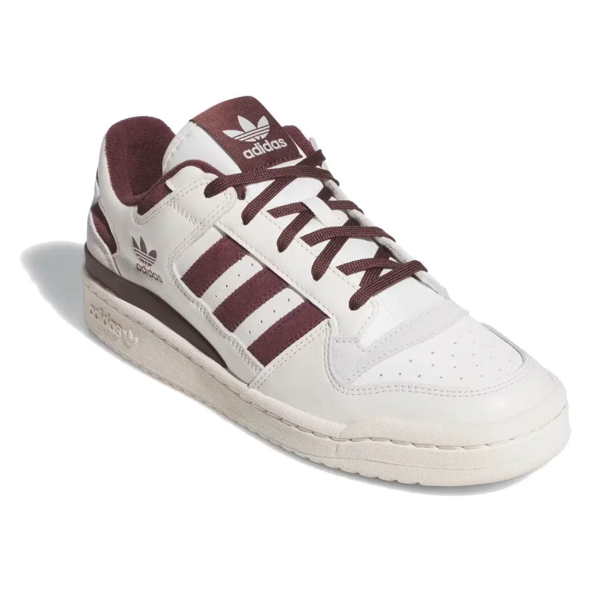 adidas Forum Low CL Cloud White Aurora Ruby Wonder White