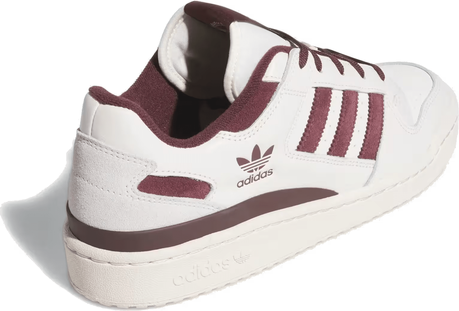adidas Forum Low CL Cloud White Aurora Ruby Wonder White