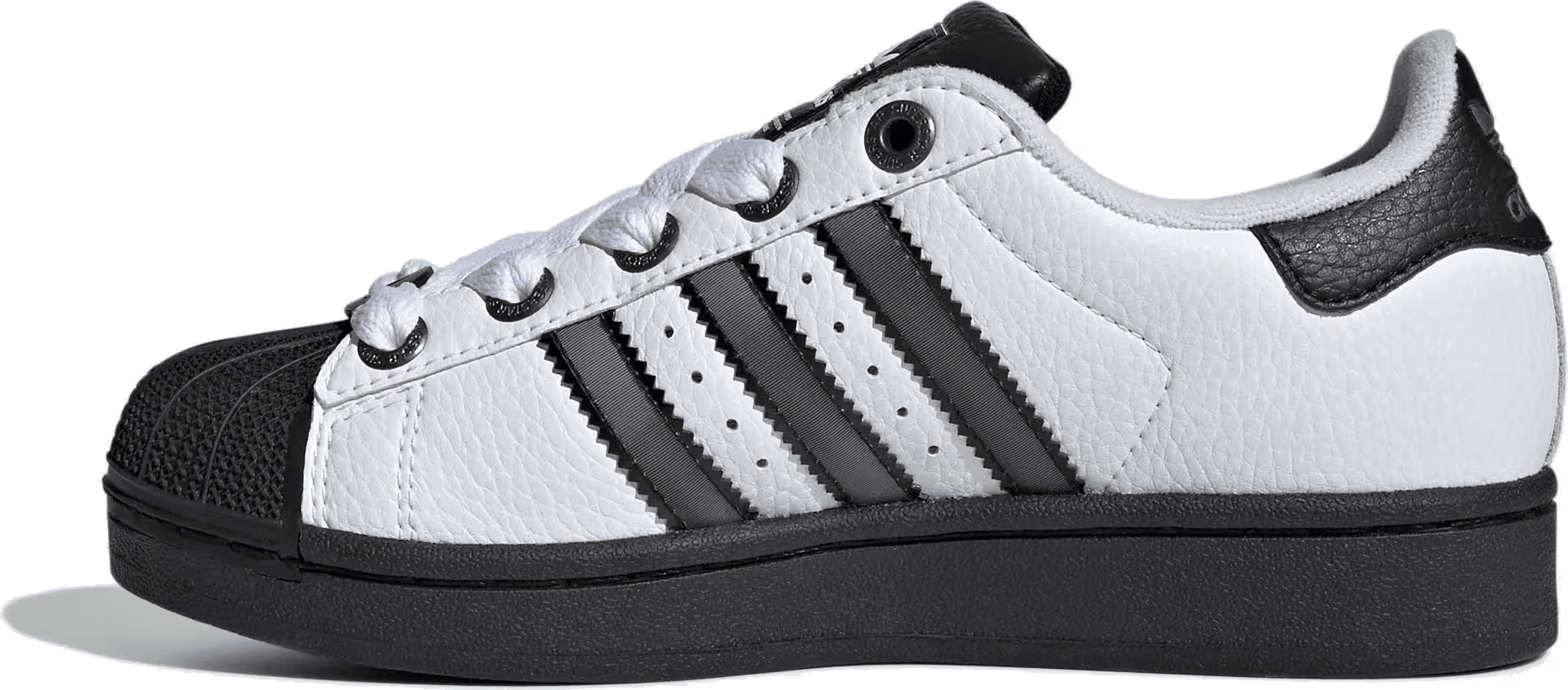 adidas Superstar II Cloud White Matte Silver Core Black (GS)