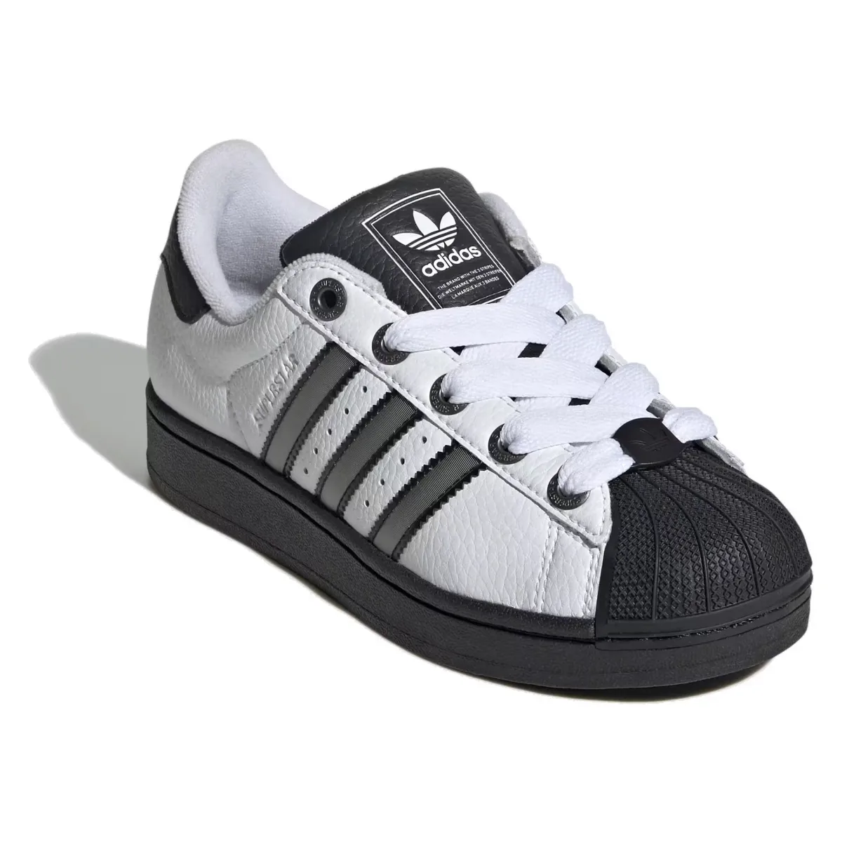 adidas Superstar II Cloud White Matte Silver Core Black (GS)