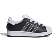 adidas Superstar II Core Black Matte Silver Cloud White (GS)