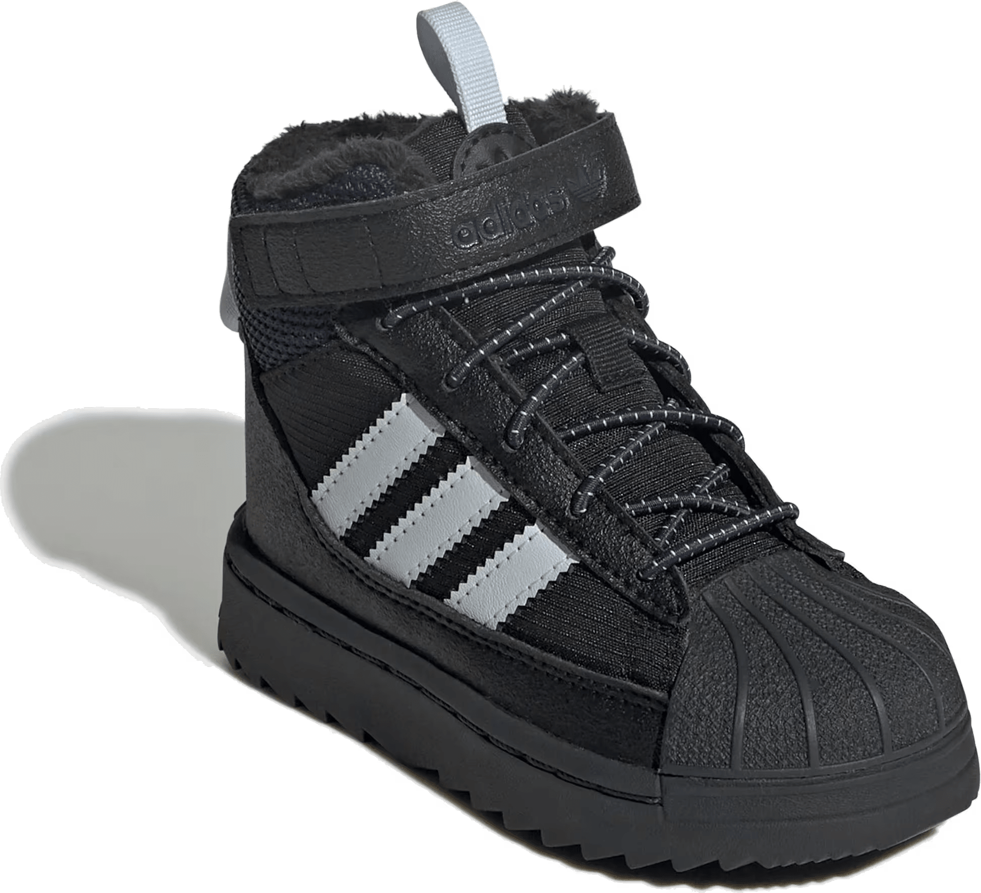 adidas Superstar Winter Trek Black Halo Blue Carbon (TD)