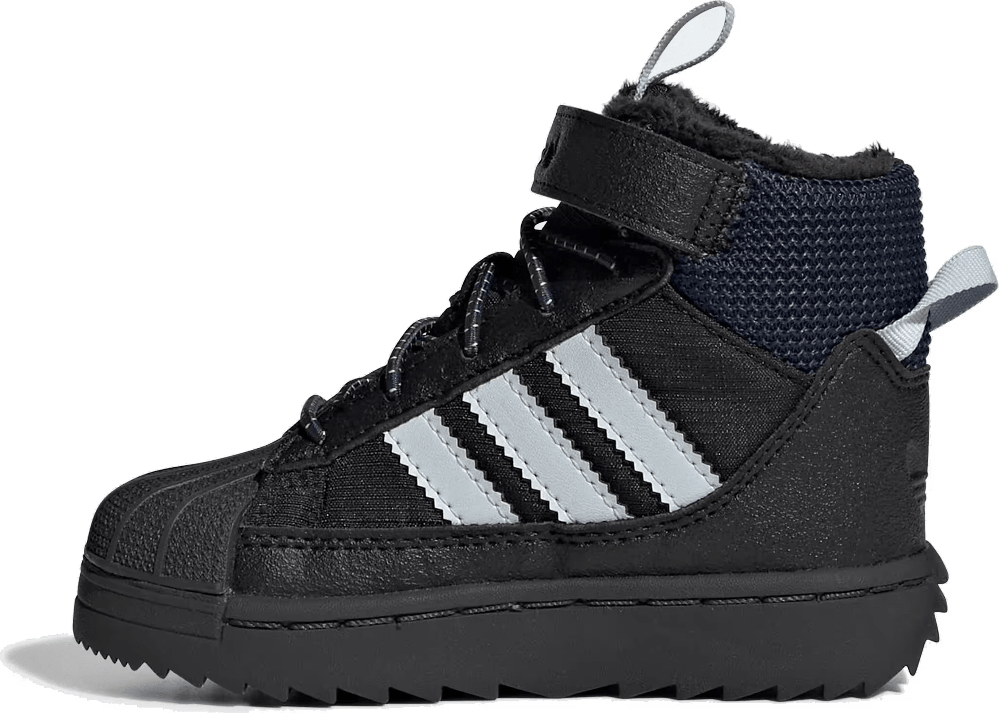 adidas Superstar Winter Trek Black Halo Blue Carbon (TD)