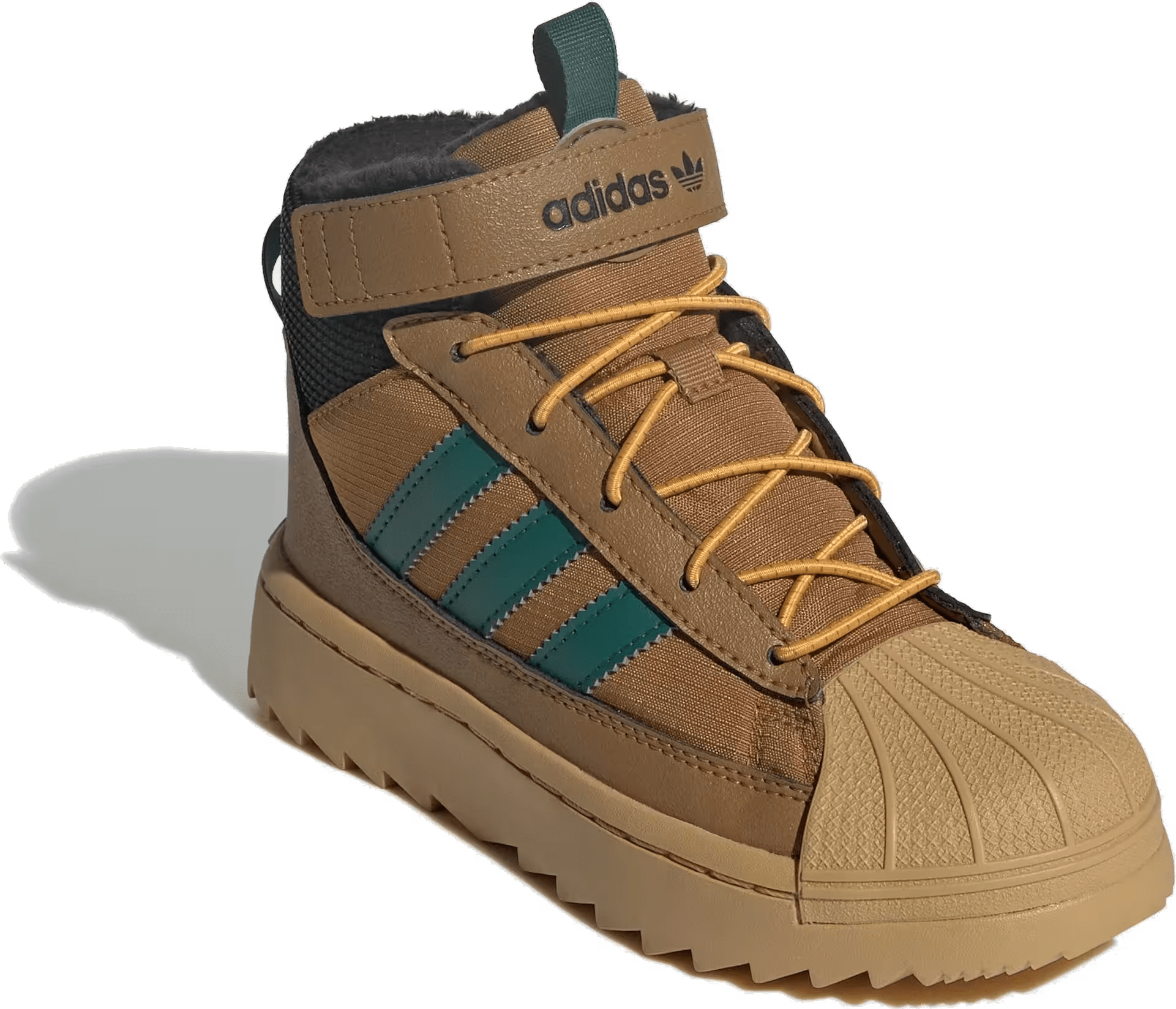 adidas Superstar Winter Trek Bronze Strata Collegiate Green (PS)