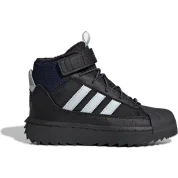 adidas Superstar Winter Trek Black Halo Blue Carbon (PS)