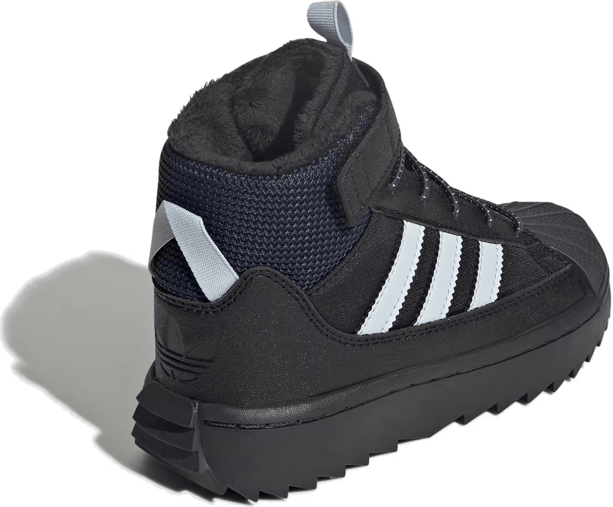 adidas Superstar Winter Trek Black Halo Blue Carbon (PS)