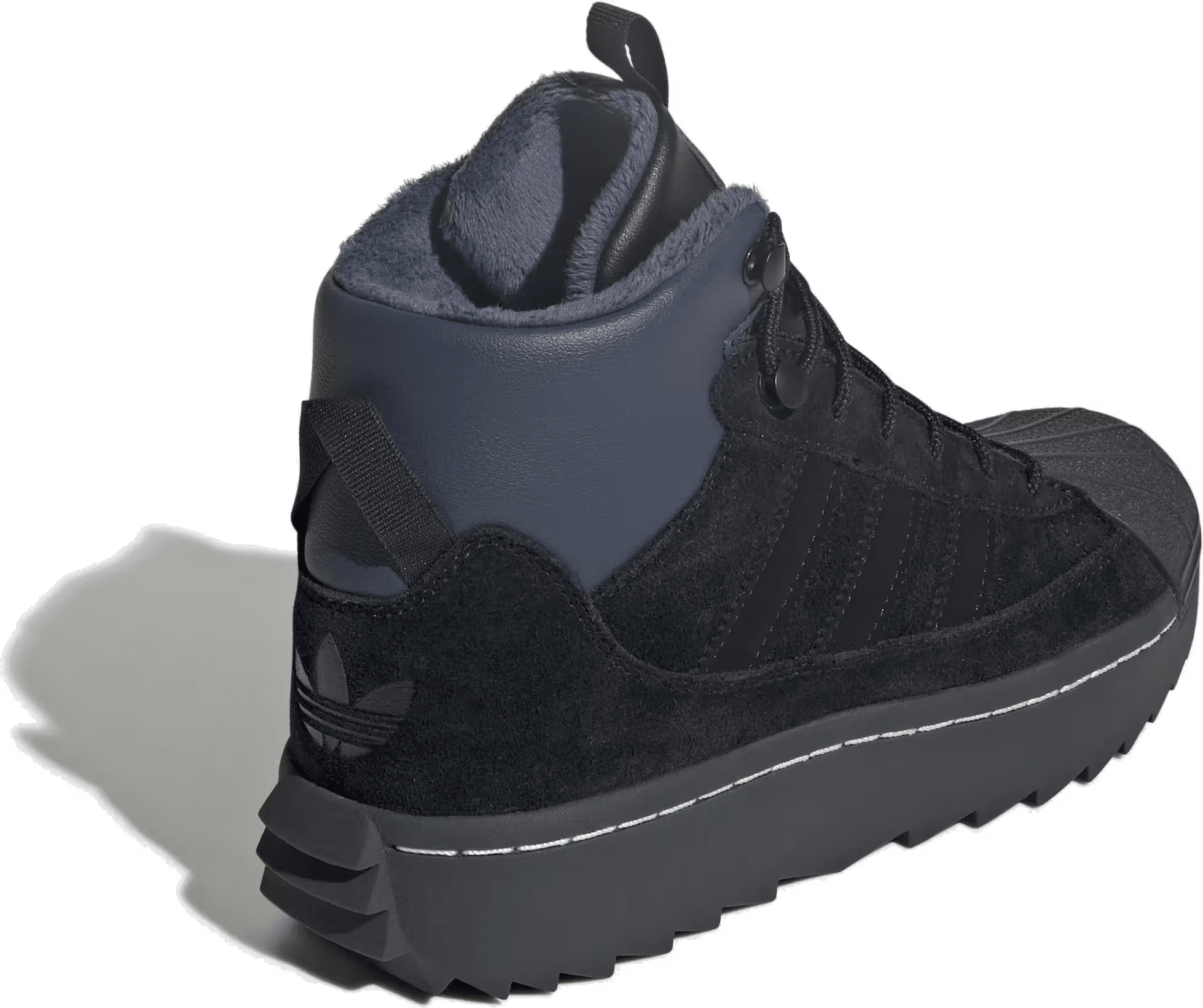 adidas Superstar Winterized Trek Core Black Carbon (GS)