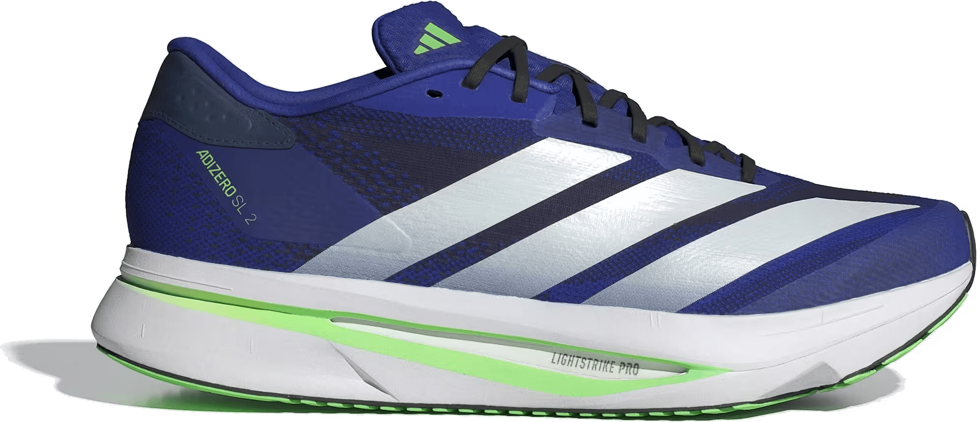 adidas Adizero SL2 Lucid Blue Cloud White Lime Burst