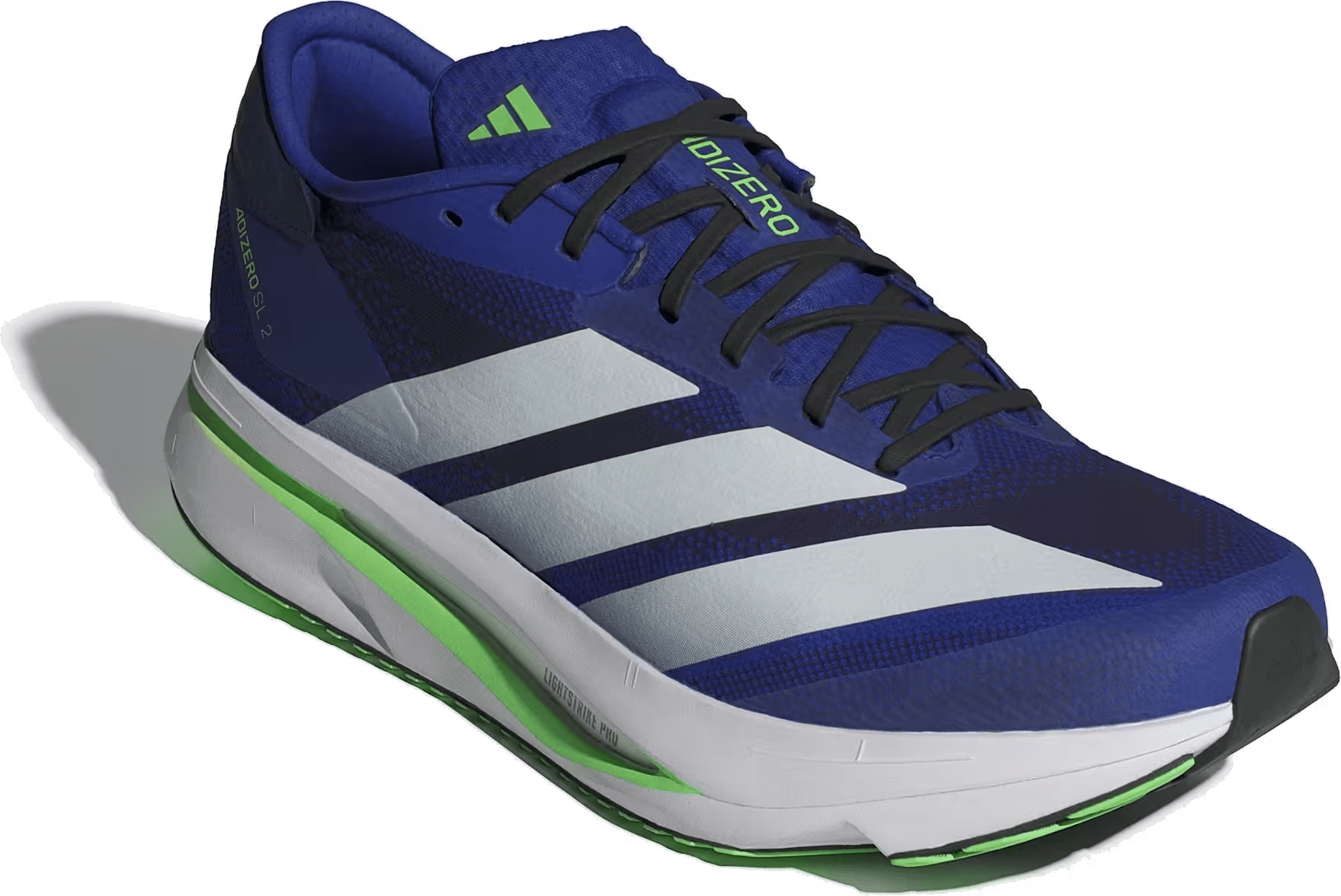 adidas Adizero SL2 Lucid Blue Cloud White Lime Burst