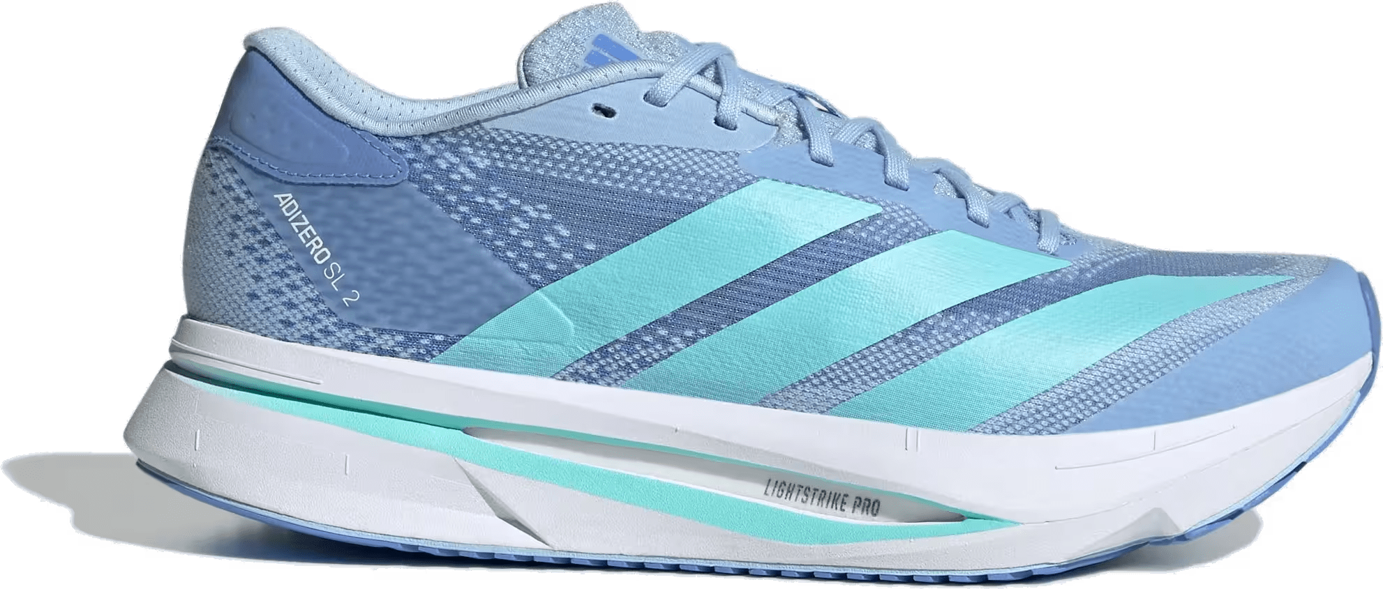adidas Adizero SL2 Glow Blue Flash Aqua Blue Fusion (Women's)