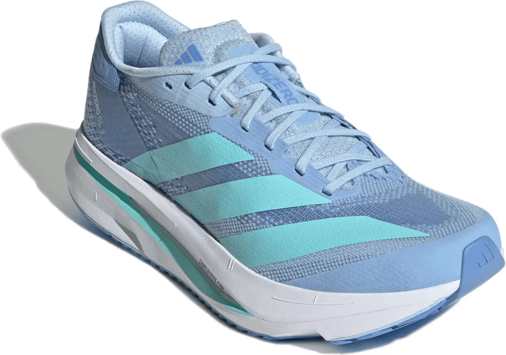 adidas Adizero SL2 Glow Blue Flash Aqua Blue Fusion (Women's)