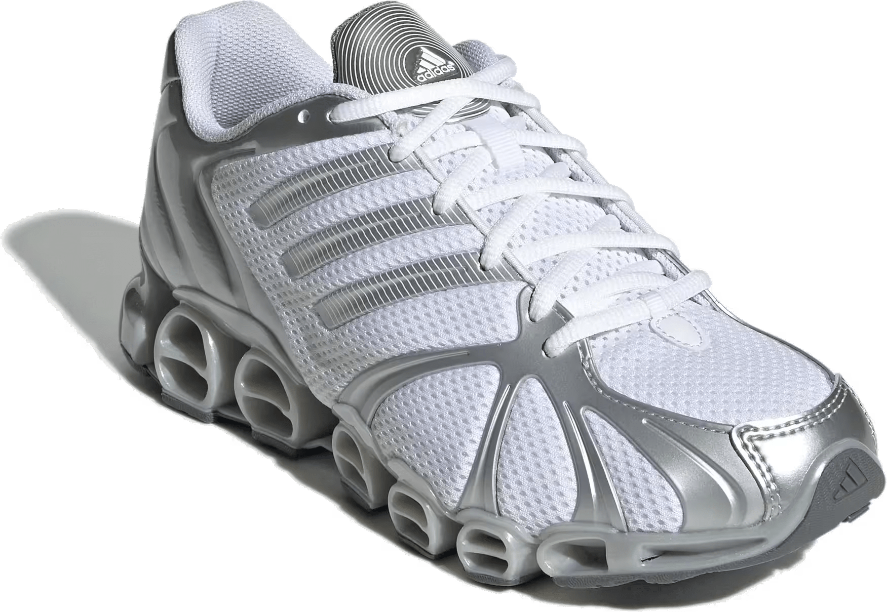 adidas Mega Ghostride Cloud White Silver Metallic Matte Silver (Women's)