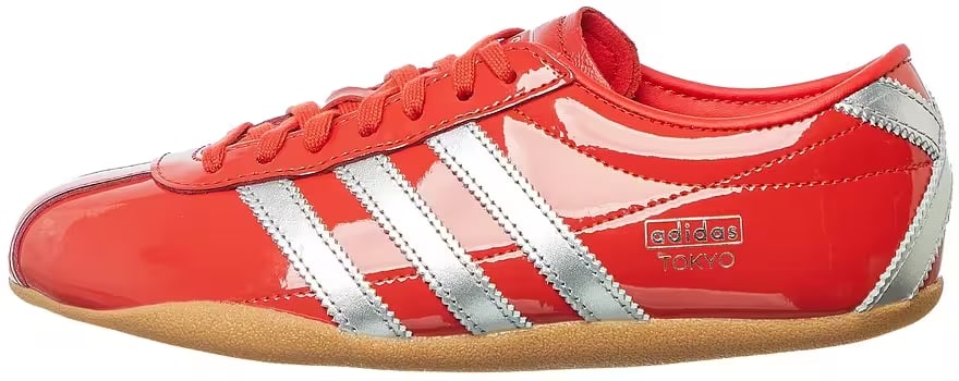 adidas Tokyo Patent Red Silver Metallic (Women's)
