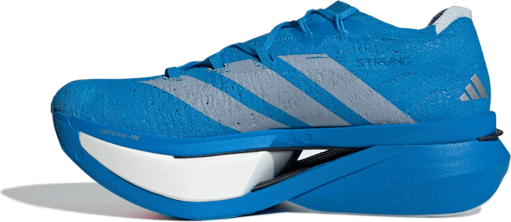 adidas Adizero Prime X3 Strung Ekiden Solar Blue Silver