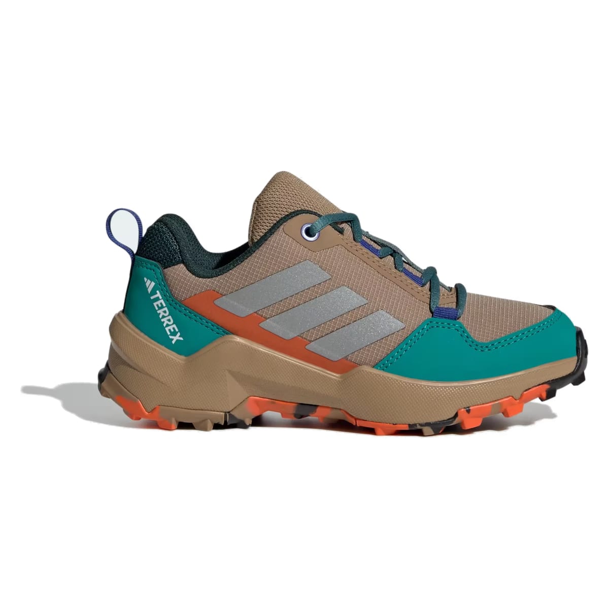 adidas Terrex AX4R Cardboard Matte Silver Pure Teal (GS)
