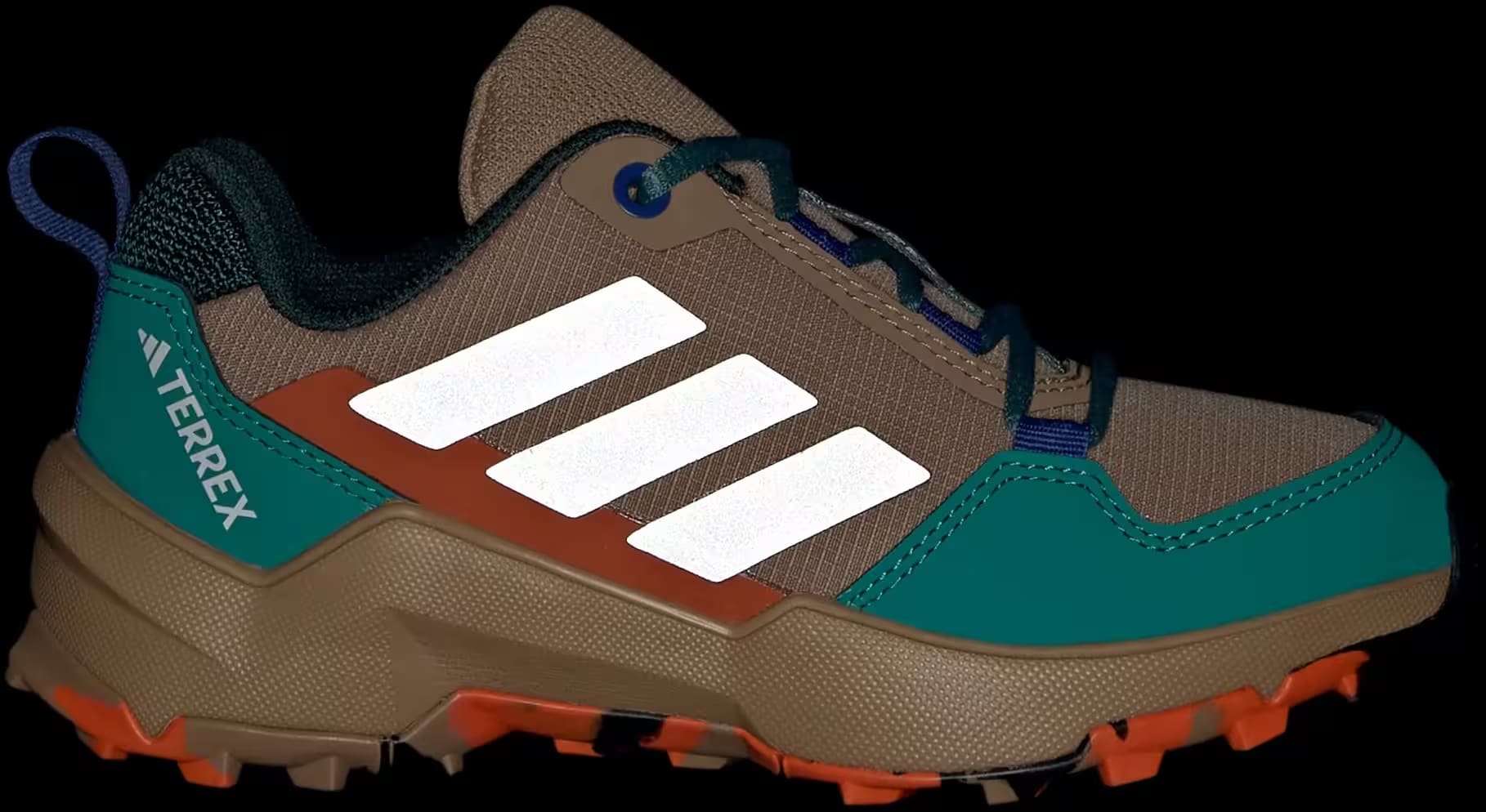 adidas Terrex AX4R Cardboard Matte Silver Pure Teal (GS)
