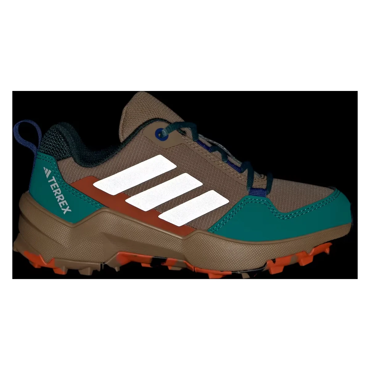 adidas Terrex AX4R Cardboard Matte Silver Pure Teal (GS)
