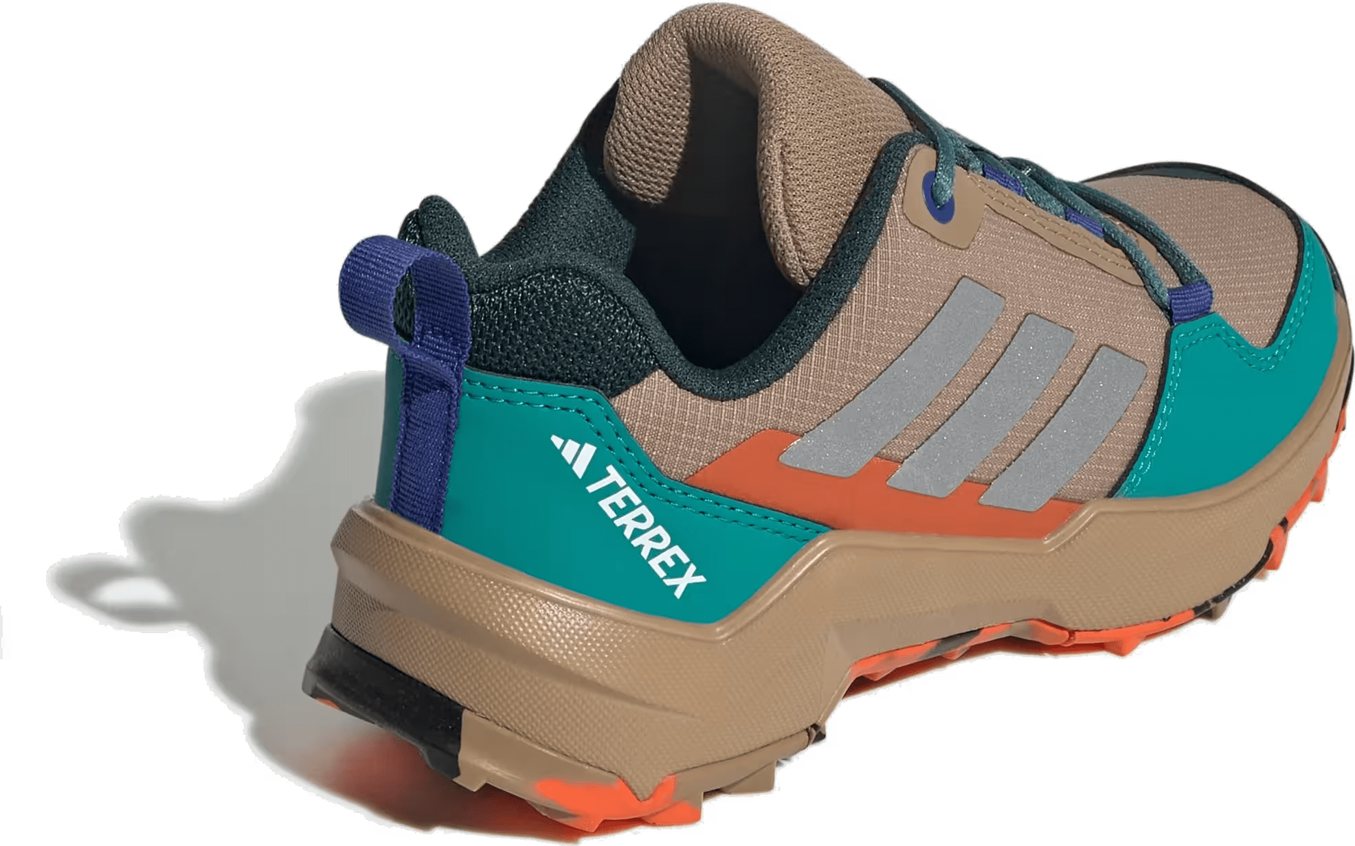 adidas Terrex AX4R Cardboard Matte Silver Pure Teal (GS)