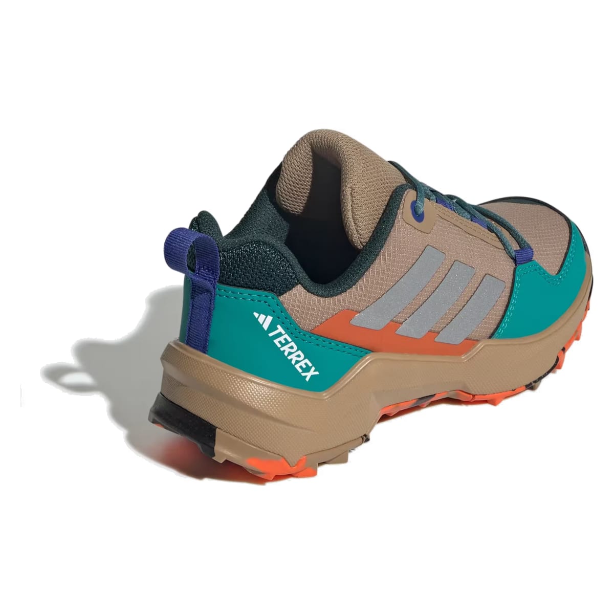 adidas Terrex AX4R Cardboard Matte Silver Pure Teal (GS)