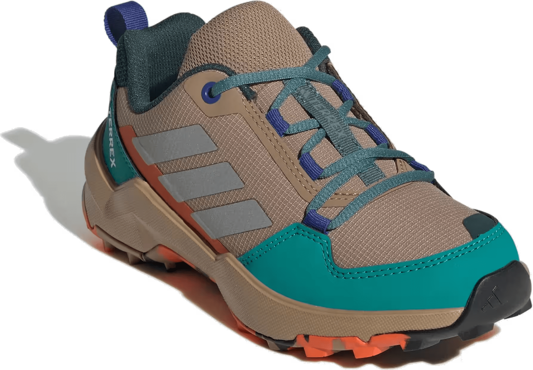 adidas Terrex AX4R Cardboard Matte Silver Pure Teal (GS)