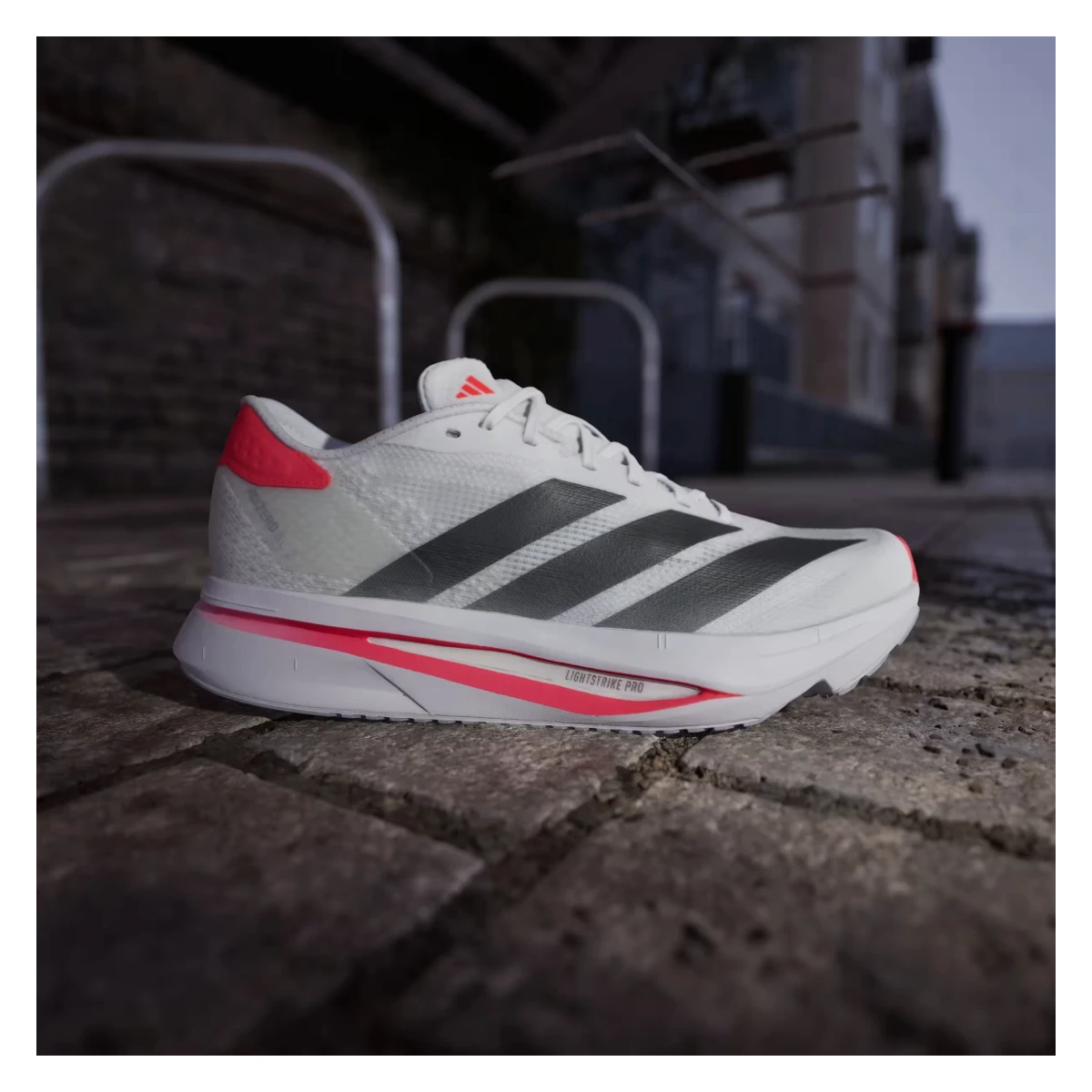adidas Adizero SL2 Cloud White Core Black Lucid Red (Women's)