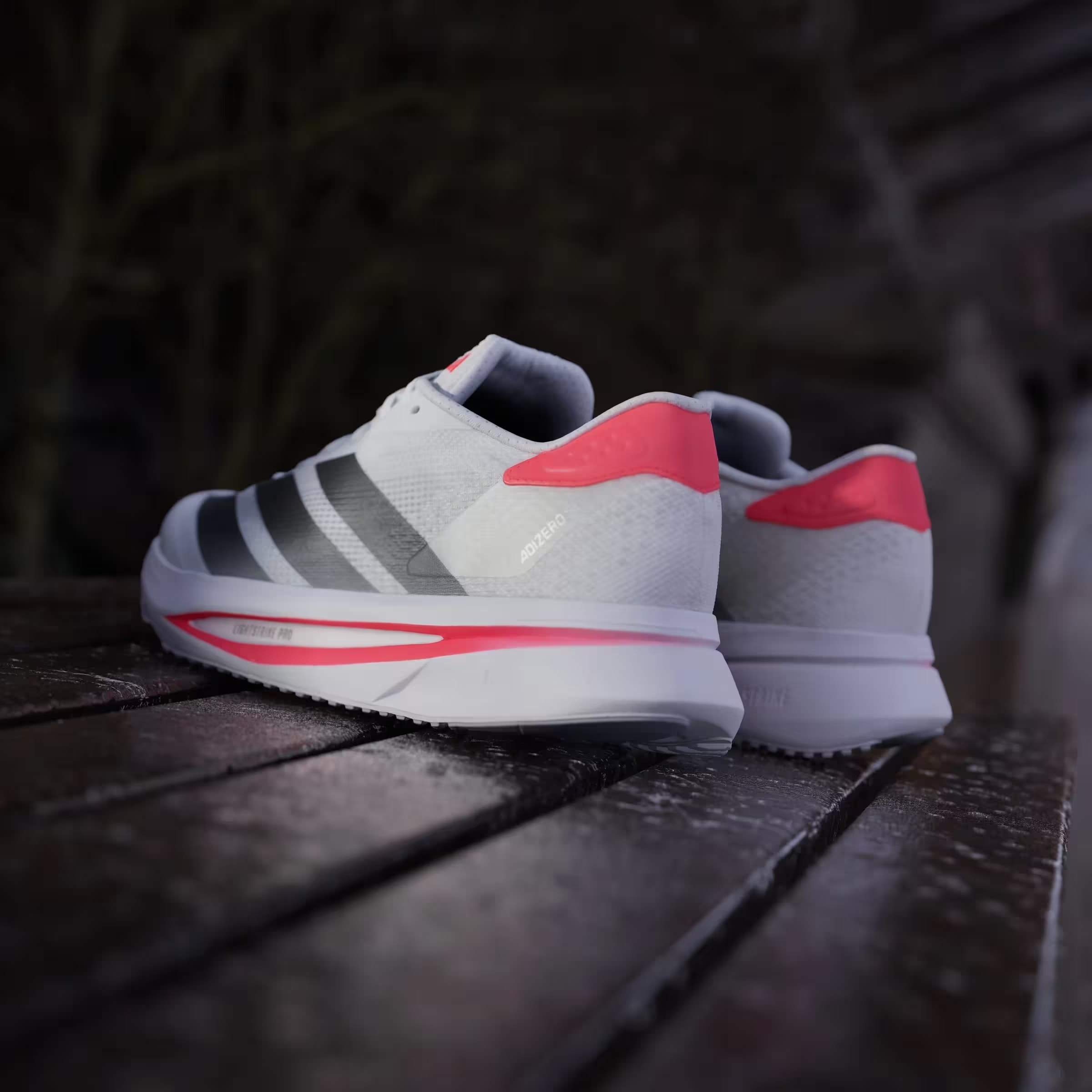 adidas Adizero SL2 Cloud White Core Black Lucid Red (Women's)