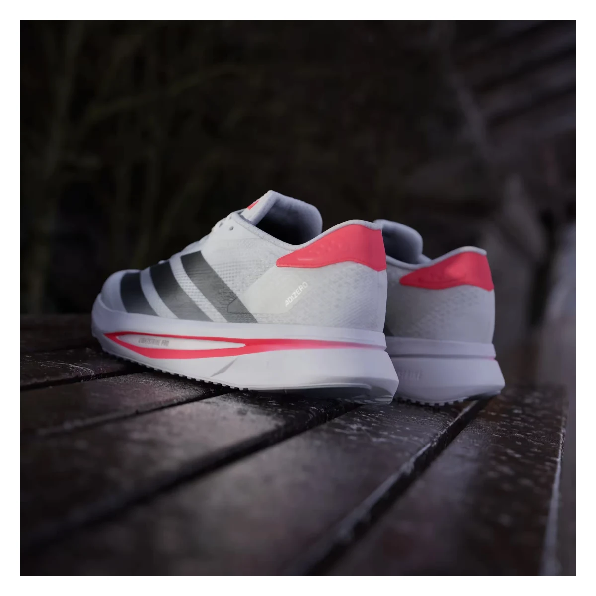 adidas Adizero SL2 Cloud White Core Black Lucid Red (Women's)