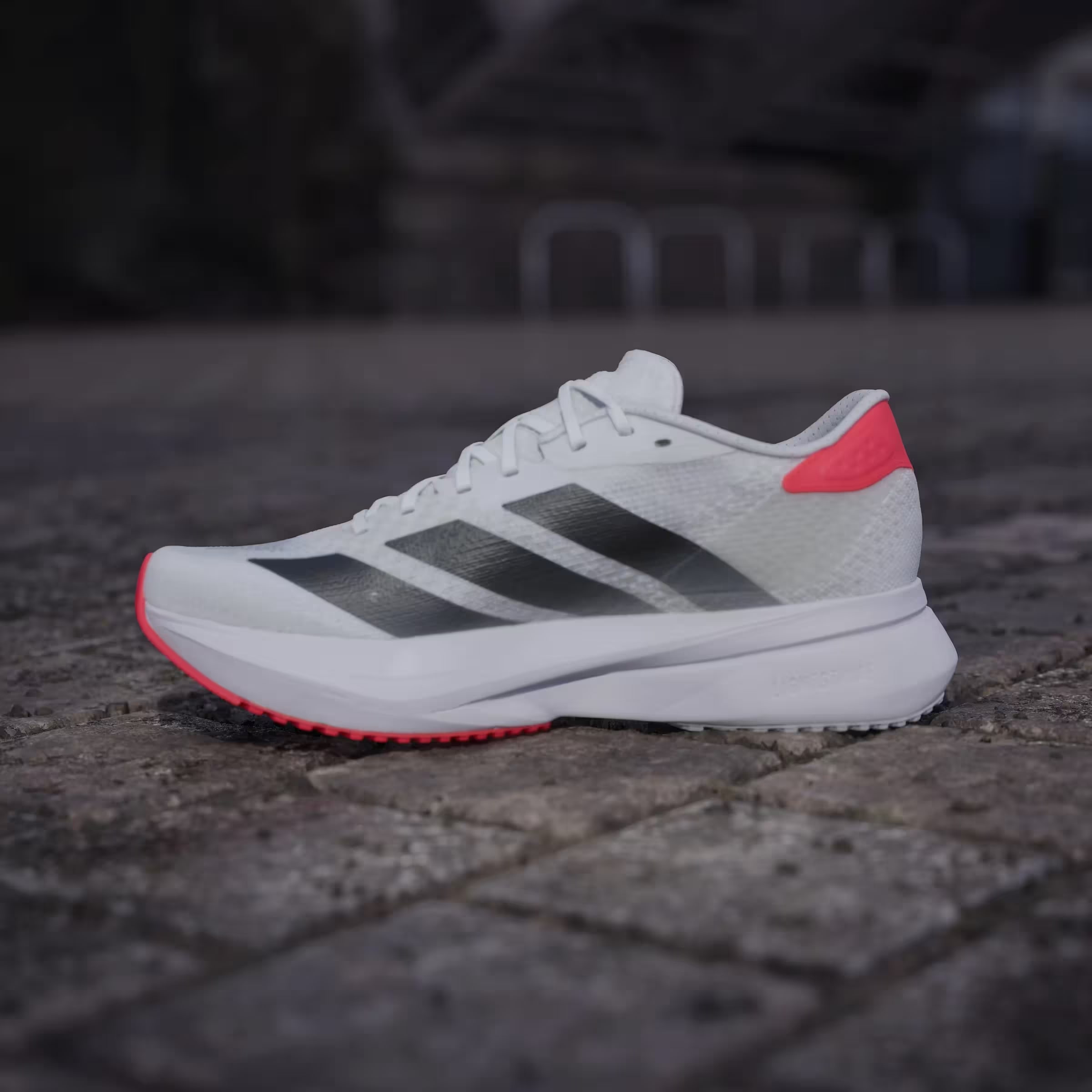adidas Adizero SL2 Cloud White Core Black Lucid Red (Women's)