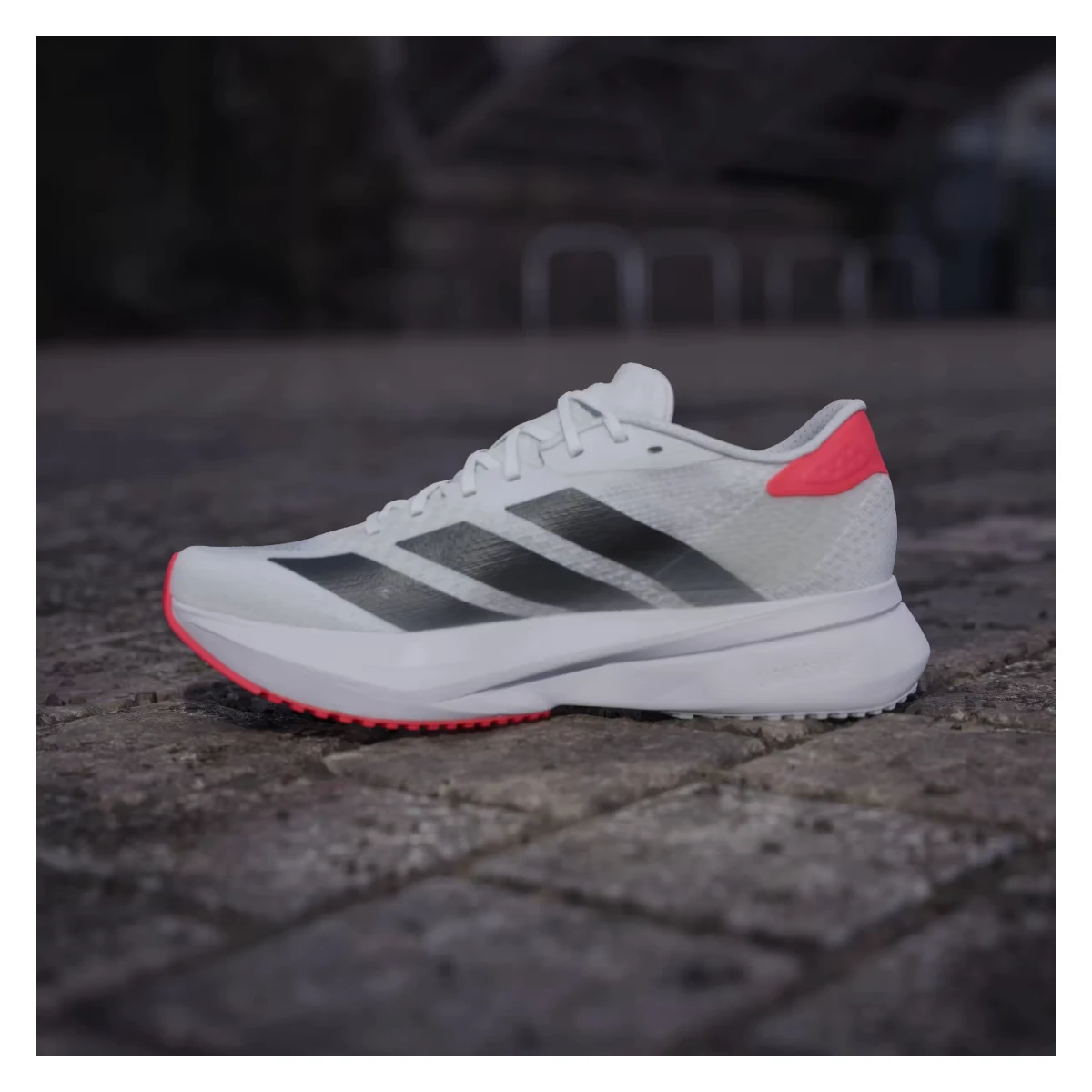 adidas Adizero SL2 Cloud White Core Black Lucid Red (Women's)
