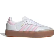 adidas Sambae Cloud White Clear Pink Gold Metallic (GS)